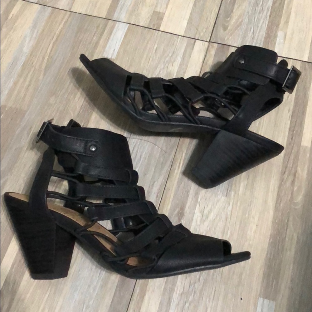 Black heels